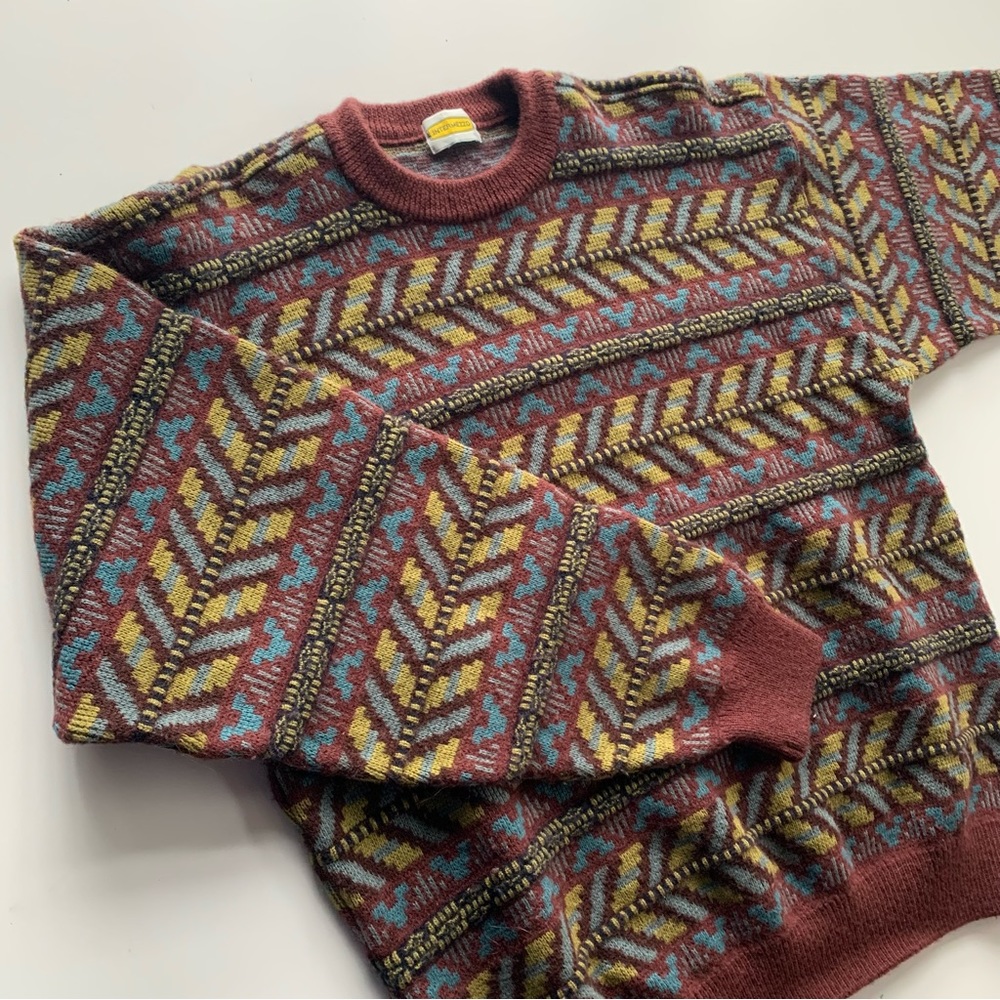 Vintage Grandpa Sweater size M